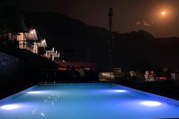 Rishikesh Camps with River View Pool